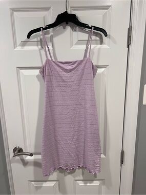Tularosa Lavender Eyelet Slip